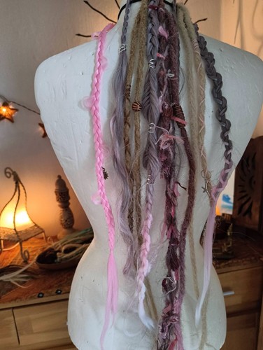 Wunderschöne dreadlocks als - wunderschöne,