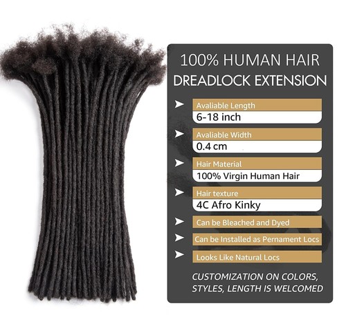 Dreadlocks extensions 100 - dreadlocks,