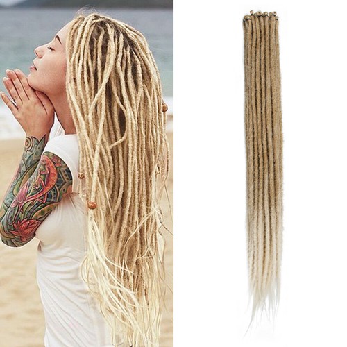 50cm dreadlocks dünn 6cm - 0.6cm, se